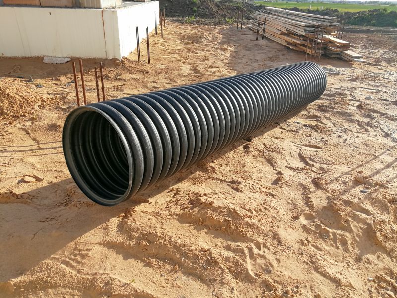 Drainage Pipe Close-up